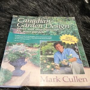 Canadian Garden Design Book by MARK CULLEN . 200 PAGE .